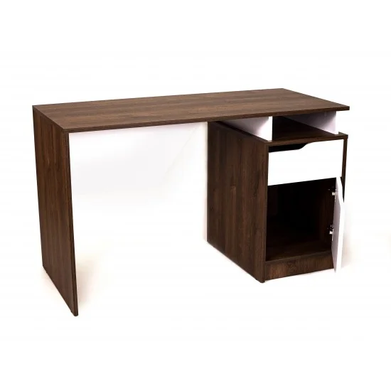 Стіл письмовий NORD 2R Дуб Експресив Бронзовий/Білий Діамант 7