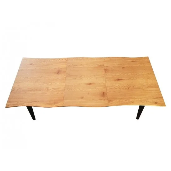 Стол обеденный раскладной FRESNO дуб / черный каркас 150(210)X90 FRESNODC150 6