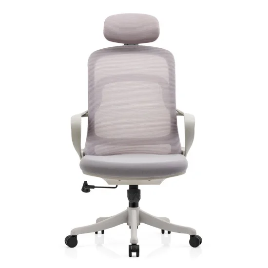 Кресло компьютерное COLE серое/серый каркас 1