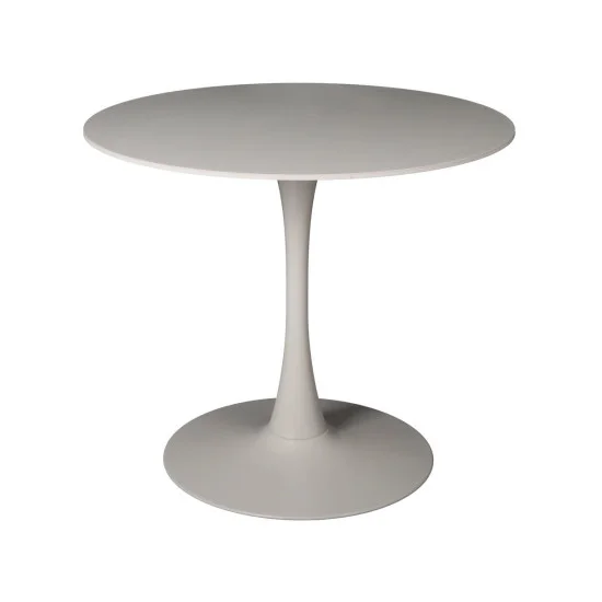 Стіл обідній ODIN CERAMIC Бежевий мат / Кашемір д.90 3