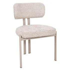 Cтілець кухонний TANO кашемір каркас/бежева тканина