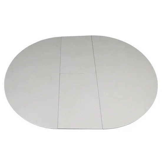 Стол обеденный раскладной GENEWA CERAMIC 105(140)*105 стол Бежевый / Черный 6