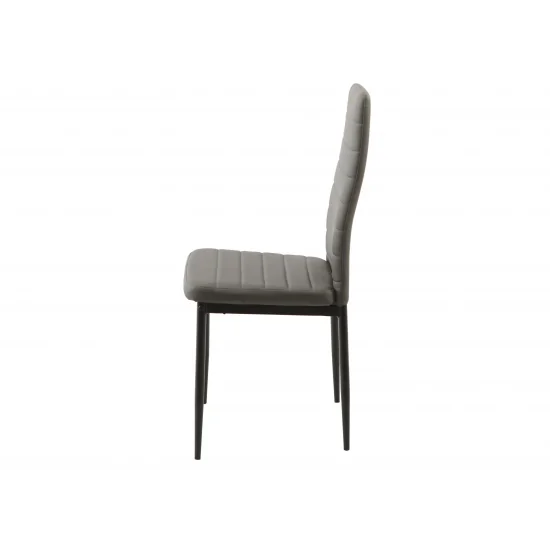 Стілець DC-105 чорний/сірий 11