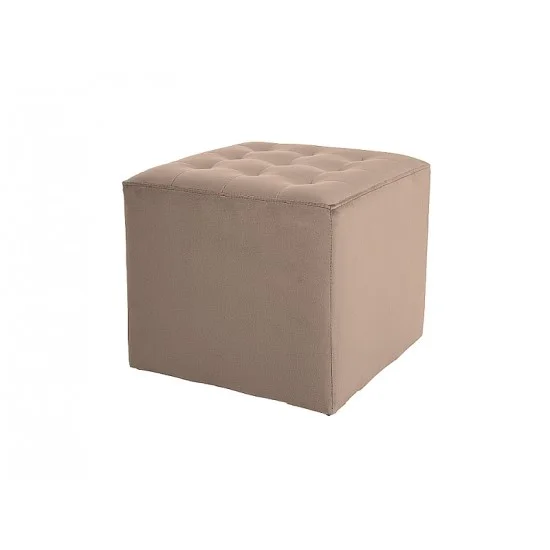 Пуф LORI VELVET беж BLUVEL 28 LORIV28 1