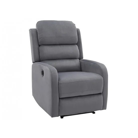 Крісло розкладне PEGAZ VELVET сірий BLUVEL 14 PEGAZCSZ 1