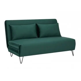 Диван ZENIA VELVET зелений TAP.189 / чорний ZENIAVZ