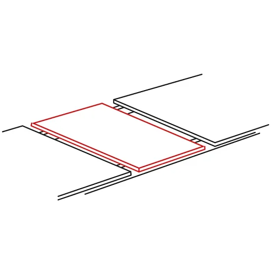 Стол обеденный MERLIN 90(240)X90 Дуб артизиан / Черный MERLINDAC90 6