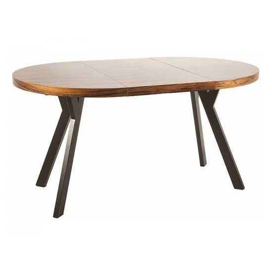 Стіл обідній MEDAN Палісандр / Чорний 100 (100х168) MEDANPACFI100 5