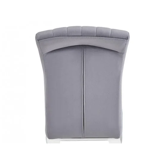 Крісло PRINCE VELVET Хром / Сірий TAP. 195 PRINCEVSZCH 6