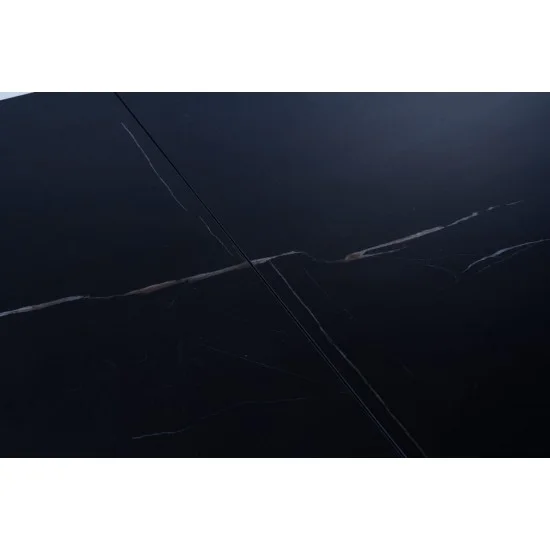 Стіл обідній розкладний WESTIN CERAMIC 160(240)*90 чорний SAHARA NOIR/чорний мат WESTINCCC160 4