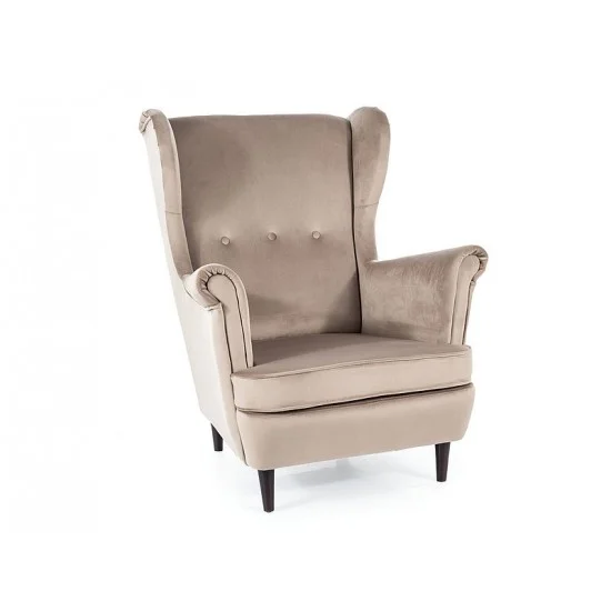 Крісло LORD VELVET темний беж/венге BL.40 LORDV40 1