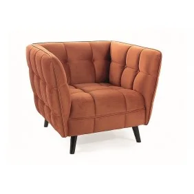 Крысло CASTELLO 1 VELVET цинамон/венге BL.4215 CASTELLO1V4215