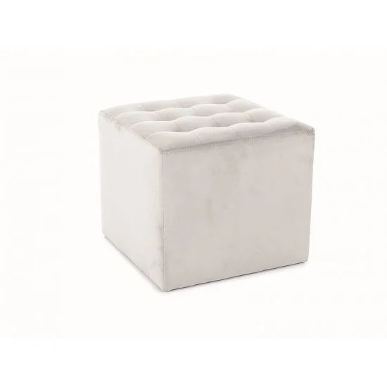 Пуф LORI VELVET світло-сірий BL.03 LORIV03 1