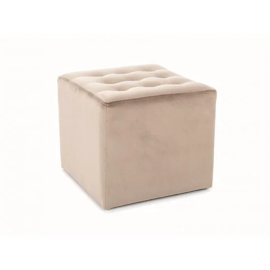 Пуф LORI VELVET темный беж BL.40 LORIV40 1
