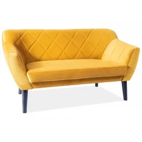 Диван софа KARO 2 VELVET карі/бук BL.68 KARO2V68BU