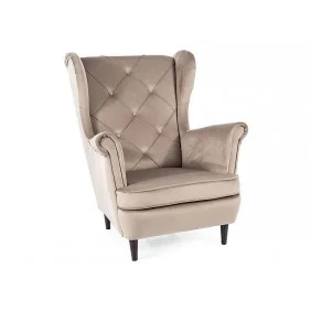 Кресло LADY VELVET темный беж/венге BL.40 LADYV40