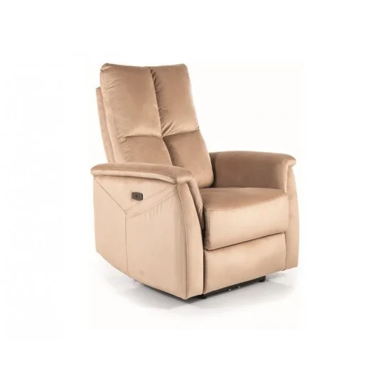 Кресло раскладное NEPTUN M VELVET (функция массажа) беж BL.28 NEPTUNMVBE 1
