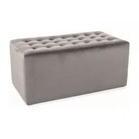 Пуф LORI 2 VELVET серый BL.14 LORI2V14