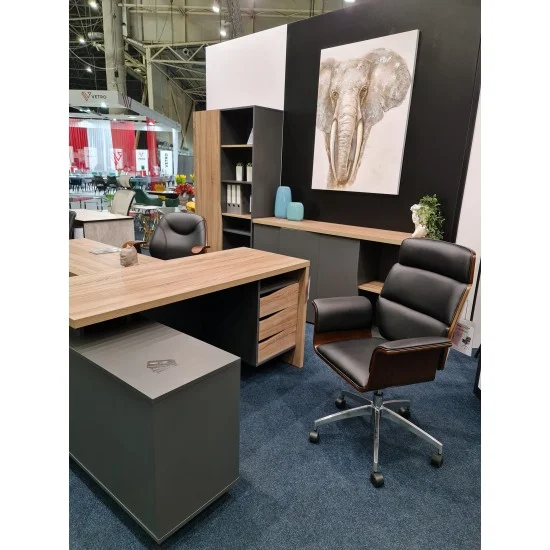 Офісне крісло Oregon Чорний OBROREGONCOR 16