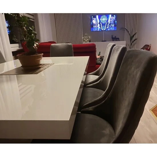 Крісло Piano Velvet Сірий / Чорний PIANOVCSZ 8