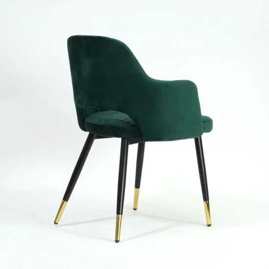Стул Franco Velvet Зеленый / Черный / Золотой FRANCOVCZ 6
