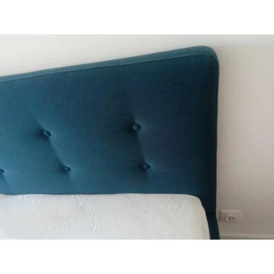 Двуспальная кровать Pinko 160X200 Синий PINKO160GR 3