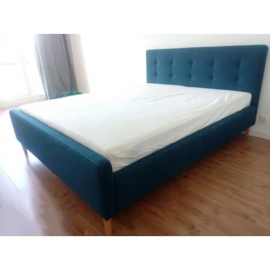 Двуспальная кровать Pinko 160X200 Синий PINKO160GR 4