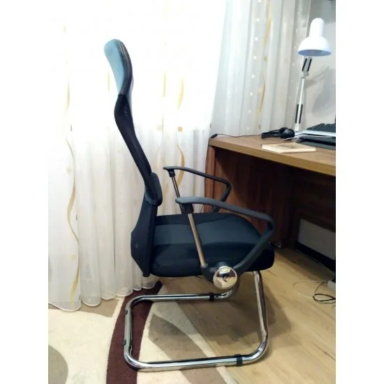 Комп'ютерне крісло поворотне Q-030 Чорний OBRQ030CZ 2