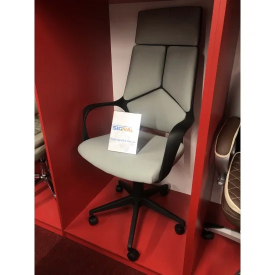 Комп'ютерне крісло поворотне Q-199 Сірий OBRQ199SZC 2