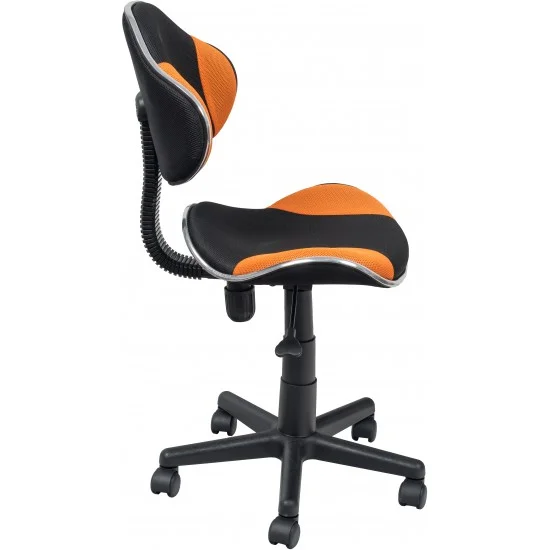 Компьютерное кресло поворотное Q-G2 Оранжевый / Черный OBRQG2P/C 2