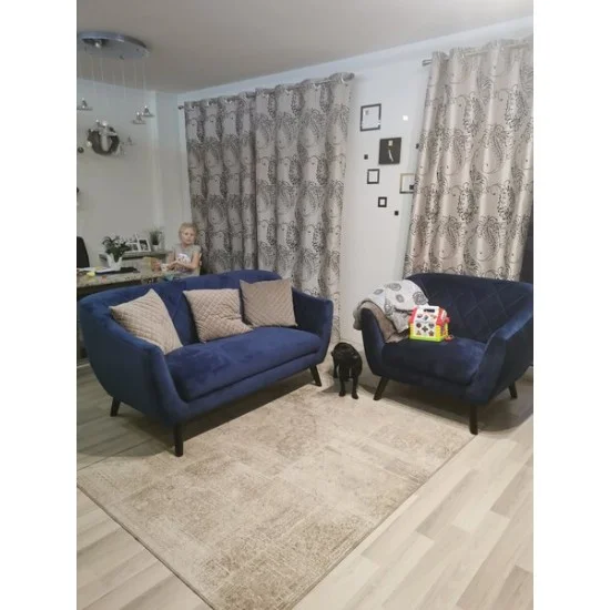 Кресло Molly Velvet 1 Синий MOLLY1V86GR 2