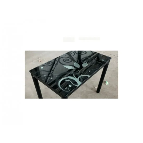 Стол обеденный Damar 100 x 60 см Черный DAMARC 2
