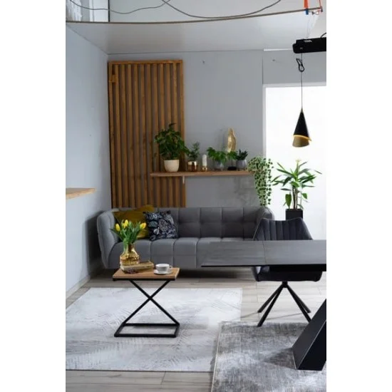 Журнальный стол Liz II 30х50 Дуб / Черный LIZIIDC 10