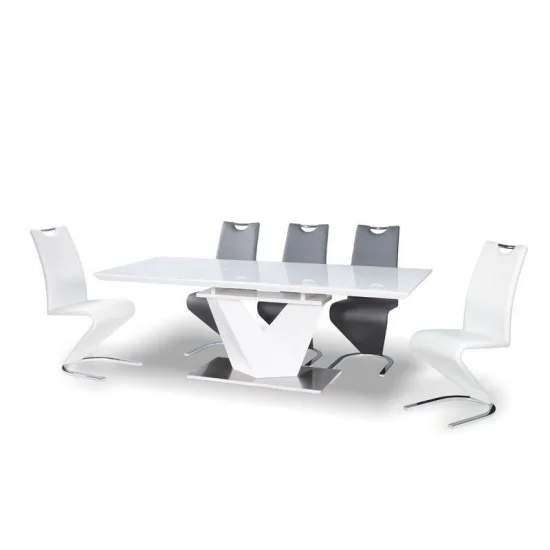 Стул H-090 Белый / Хром H090B 2