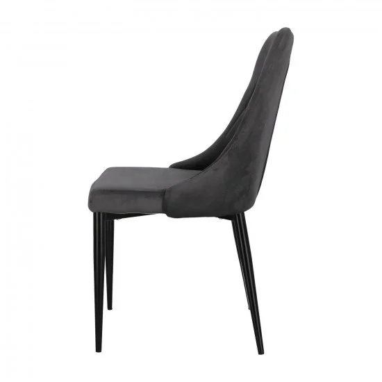 Стул Trix B Velvet Черный TRIXBVCC 5