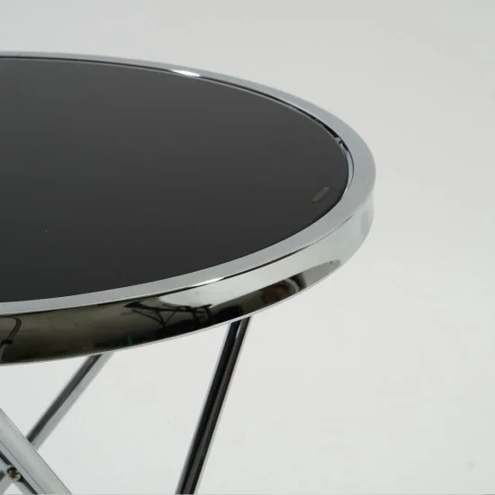 Журнальный стол Fabia C Черный / Хром FABIACCCH 3