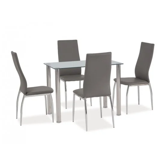 Стіл обідній Ted 100х60 Прозорий TEDTCH100 2