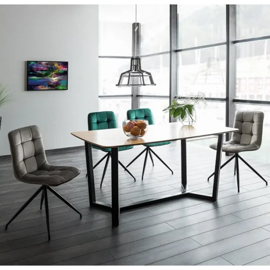 Стілець Texo Velvet Зелений / Чорний TEXOVCZ78 4