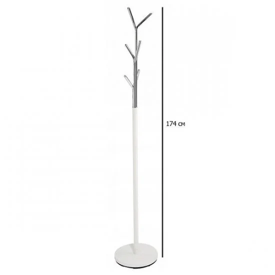 Вішалка на підлогу Leta 174 см Білий LETA 2