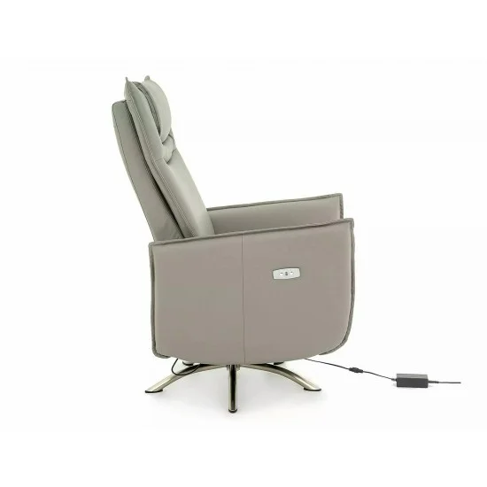 Кресло NOTOS искусственная кожа Серый TAP. 217 NOTOSSSSZ 4