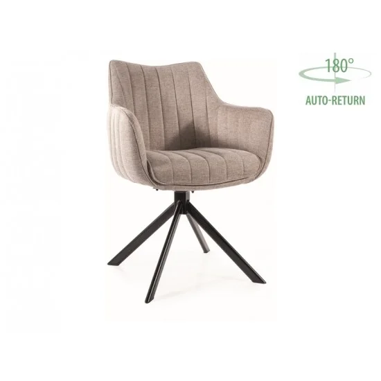 Кресло AZALIA BREGO Черный каркас / Бежевый 31 AZALIABRCJBE 1