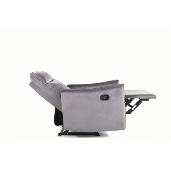 Крісло TRAVIS 1 VELVET Сірий BLUVEL 14 TRAVIS1VSZ 2