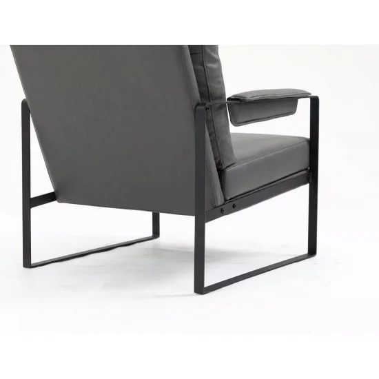 Стілець FOCUS штучна шкіра Сірий BUFFALO 06 Сірий BUFFALO 06 FOCUSSSSZ 5