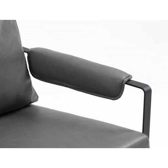 Стілець FOCUS штучна шкіра Сірий BUFFALO 06 Сірий BUFFALO 06 FOCUSSSSZ 7