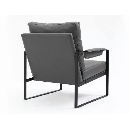 Стілець FOCUS штучна шкіра Сірий BUFFALO 06 Сірий BUFFALO 06 FOCUSSSSZ 11