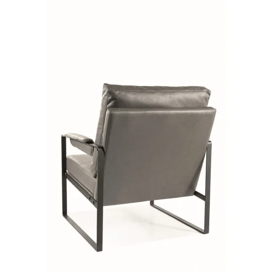 Стілець FOCUS штучна шкіра Сірий BUFFALO 06 Сірий BUFFALO 06 FOCUSSSSZ 2