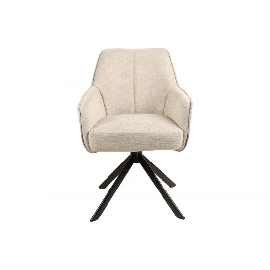Стілець NOTTI BREGO Чорний каркас / Бежевий 31 NOTTIBRCJBE 9