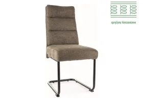 Кресло BERRY BREGO CHAIR Черный каркас / Оливковый77 BERRYBRCOL