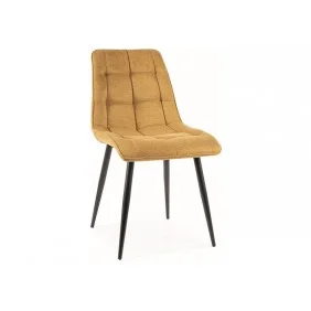 Крісло CHIC BREGO Чорний каркас / Карі 68 CHICBRCCU