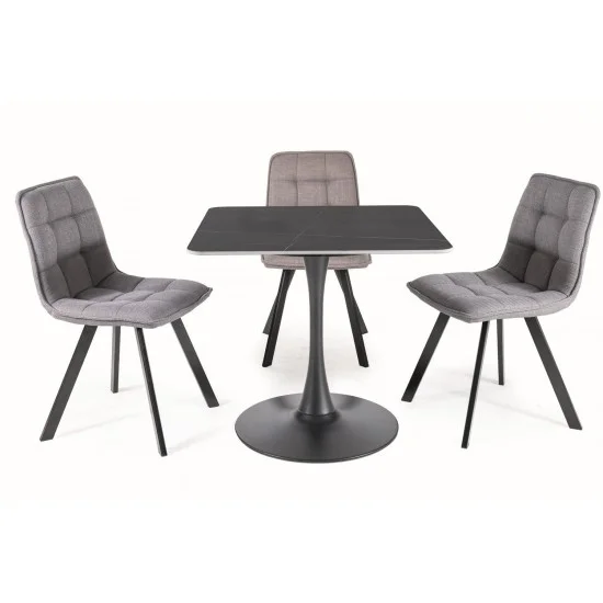 Крісло ELLIS BJORN Чорна TAP. / Бежевий 34 ELLISBJCBE 6